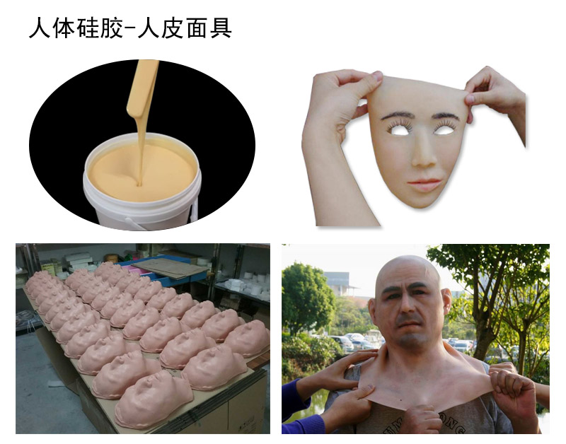 人體硅膠可以制作仿真面具嗎？